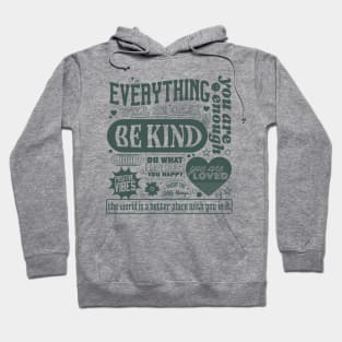 Positivity & Kindness Manifesto Hoodie